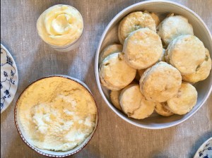 Chez Nous Dinners, Daria Souvorova, High Tea, Sultana Scones and Clotted Cream