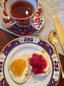 Chez Nous Dinners, Daria Souvorova, High Tea, Scones and Clotted Cream