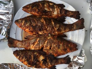 Chez Nous Dinners, Daria Souvorova, Memorial Day Cookout, Grilled Fish