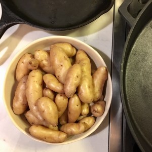 Chez Nous Dinners, Daria Souvorova, Seared Scallops with Fingerling Potato