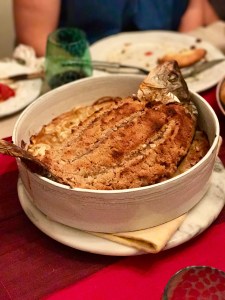 Chez Nous Dinners Moroccan Dinner Almond Stuffed Snapper